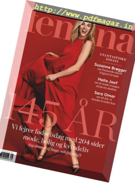 Femina Denmark – 28 February 2019 Cover