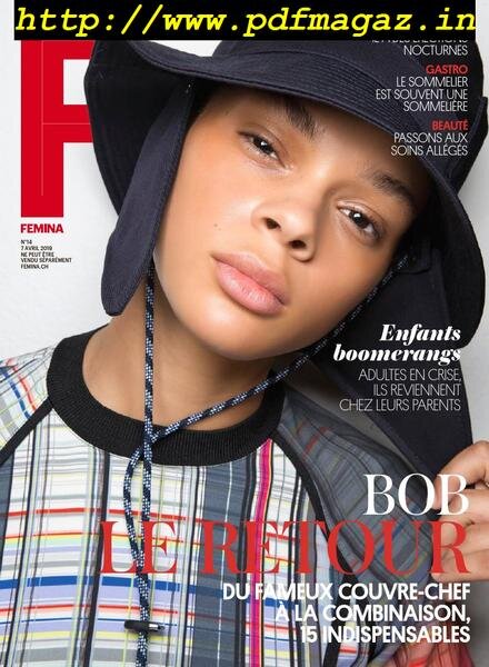 Femina France – 7 Avril 2019 Cover