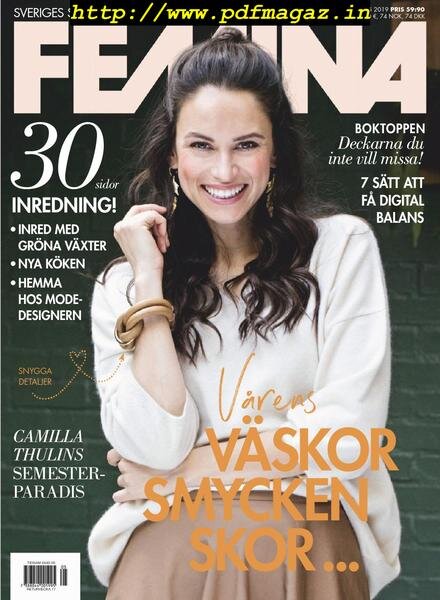 Femina Sweden – May 2019 Cover