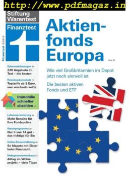 Finanztest – Mai 2019