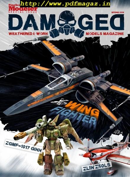 FineScale Modeler – Damaged – Spring 2019 Cover