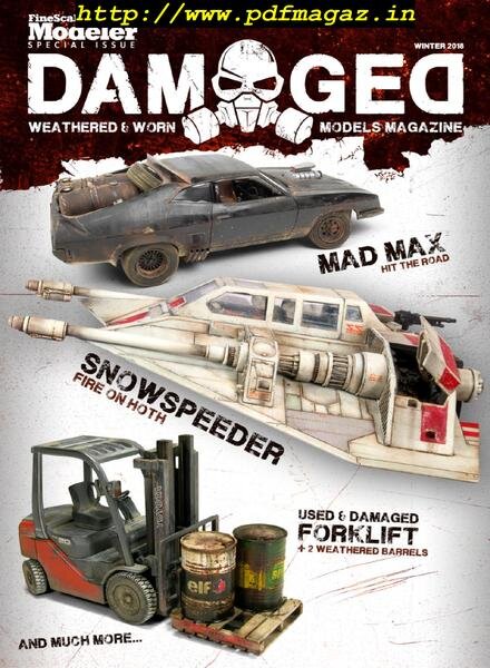 FineScale Modeler – Damaged – Winter 2018 Cover