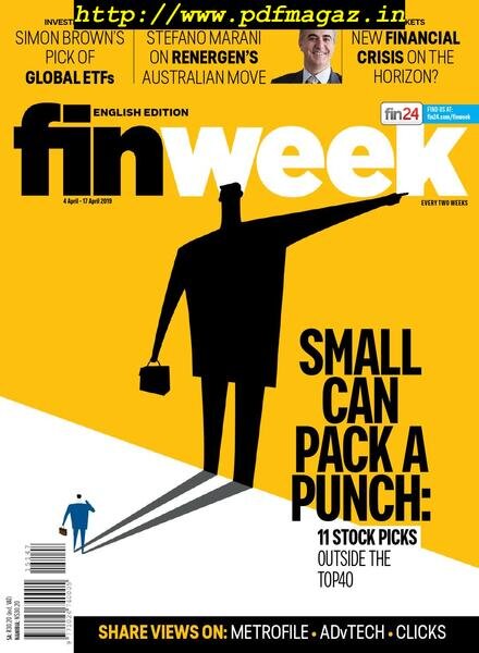 Finweek English Edition – April 04, 2019 Cover