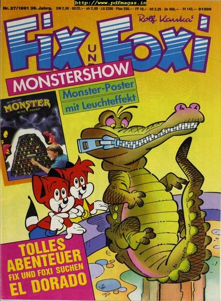 Fix & Foxi 90’s – April 2019 Cover
