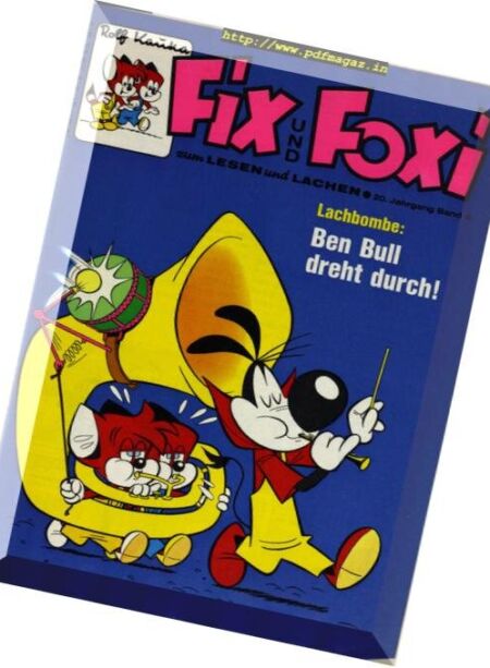 Fix & Foxi Classics – Marz 2019 Cover