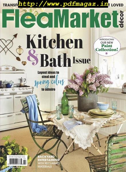 Flea Market Decor – April 2019 Cover