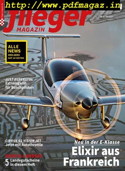 Fliegermagazin – April 2019 Cover