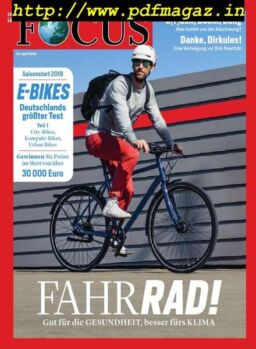 Focus – 12 April 2019