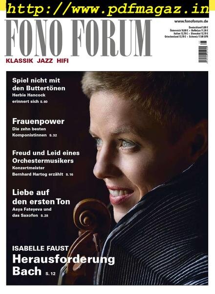 Fono Forum – Mai 2019 Cover