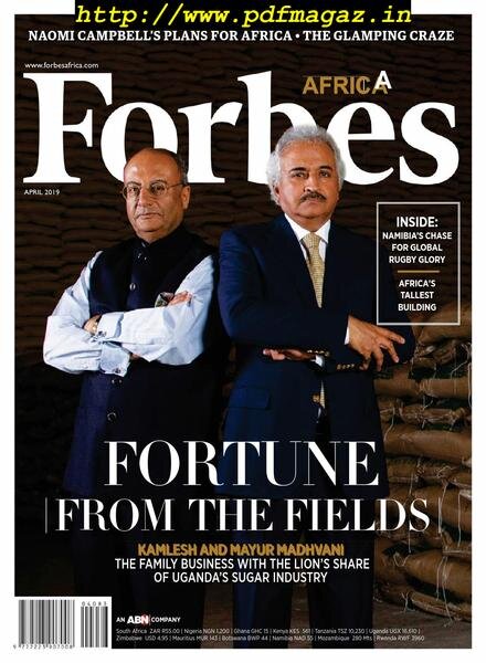 Forbes Africa – April 2019 Cover
