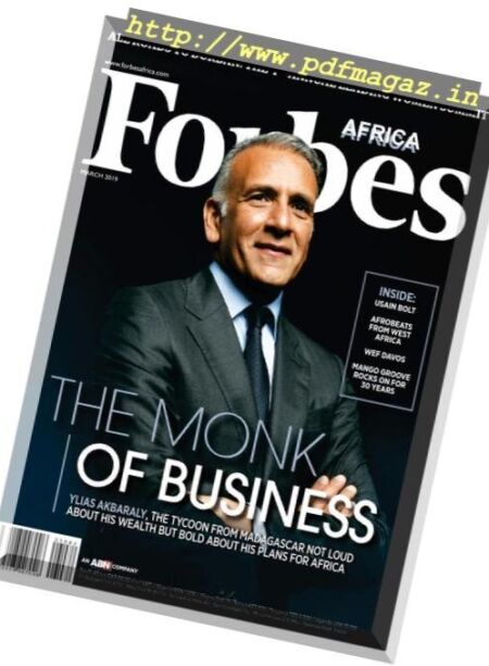 Forbes Africa – March 2019 Cover