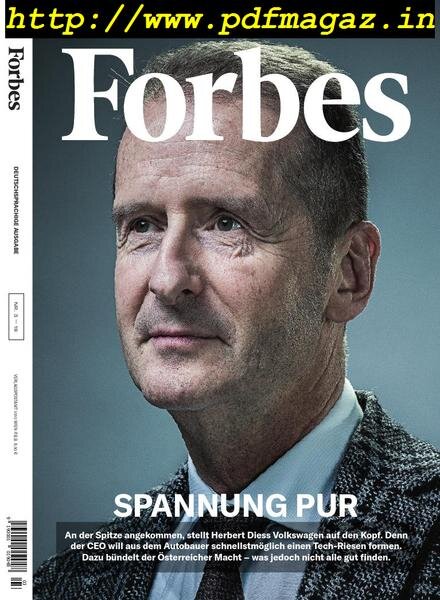 Forbes – April 2019 Cover