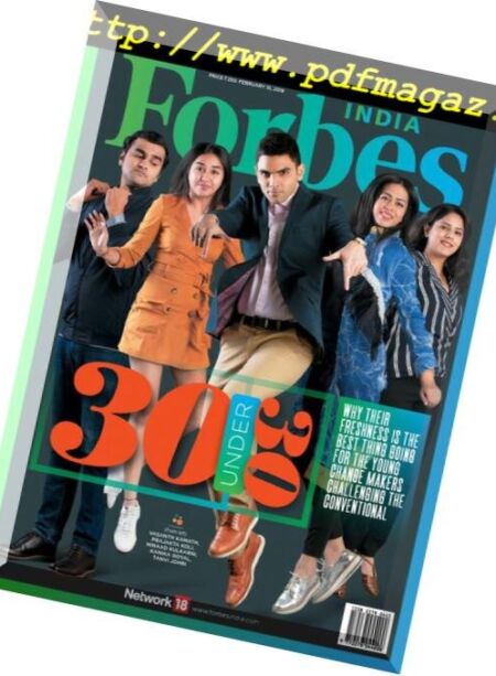 Forbes India – February 15, 2019 Cover