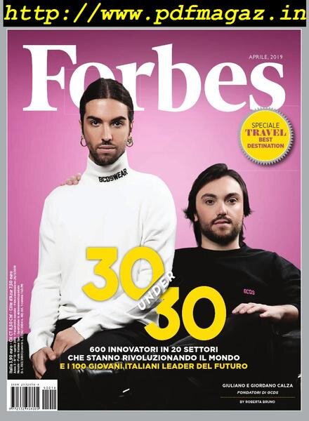 Forbes Italia – Aprile 2019 Cover