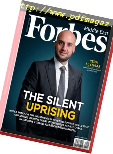 Forbes Middle East English Edition – March 2019 Cover