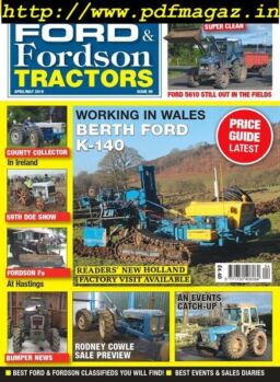 Ford & Fordson Tractors – April-May 2019