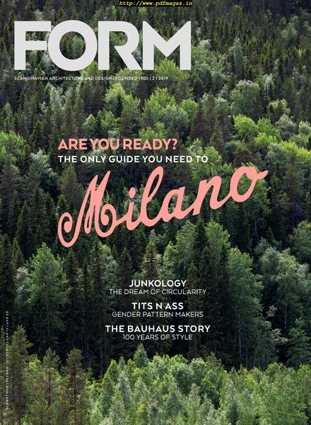 FORM Magazine – April 2019 Cover