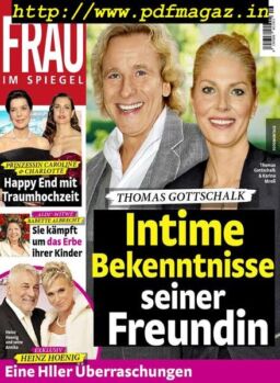 Frau im Spiegel – 10 April 2019