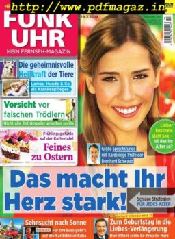 Funk Uhr – 29 Marz 2019