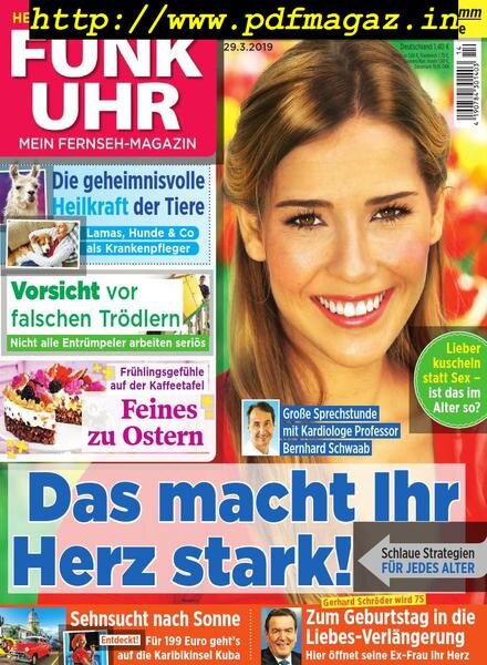 Funk Uhr – 29 Marz 2019 Cover