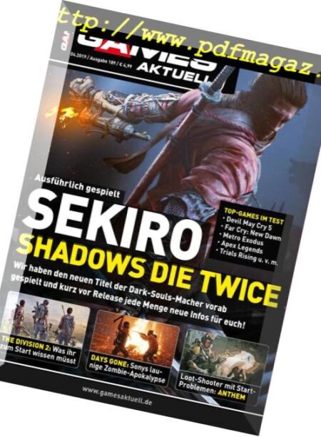 Games Aktuell – April 2019 Cover