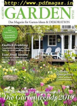 Garden Style – Marz-Mai 2019
