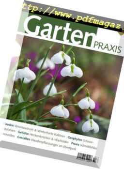 Gartenpraxis – Nr2 2019
