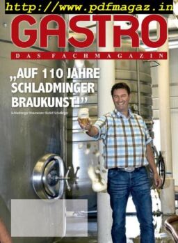 Gastro das Fachmagazin – Mai 2019