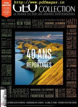 GEO Collection – Mars-Mai 2019