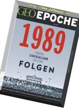 Geo Epoche – Februar 2019