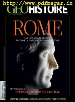 Geo Histoire – Avril-Mai 2019