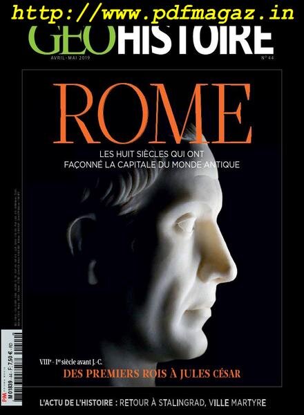 Geo Histoire – Avril-Mai 2019 Cover