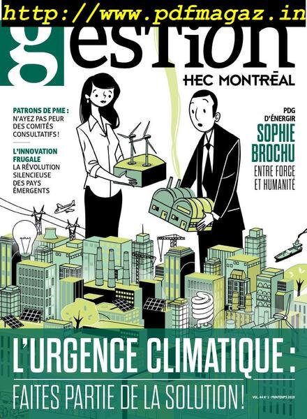 Gestion – mars 2019 Cover