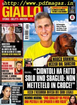 Giallo – 10 Aprile 2019