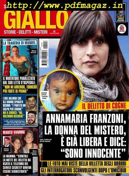 Giallo – 20 Febbraio 2019 Cover