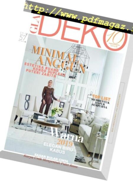 Glam Deko Malaysia – Januari 29, 2019 Cover