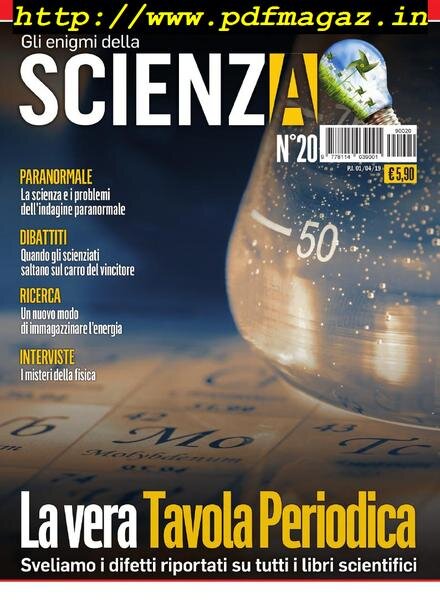 Gli Enigmi della Scienza – Aprile 2019 Cover
