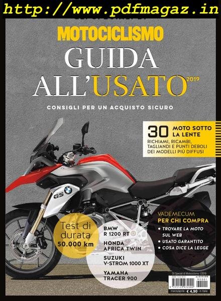 Gli Speciali di Motociclismo – Guida all’usato – Marzo-Aprile 2019 Cover