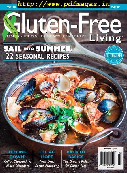 Gluten-Free Living – May 2019 Cover