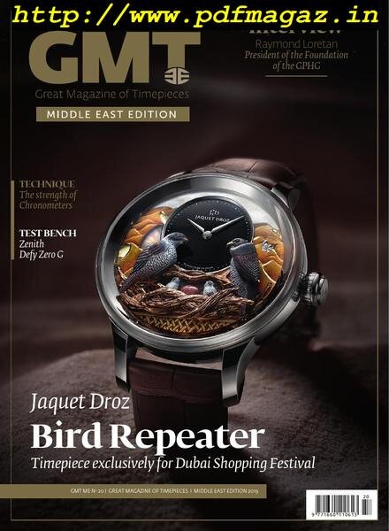 GMT Middle East – February 2019 Cover
