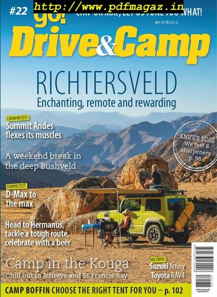 Go! Drive & Camp – May 2019 Cover