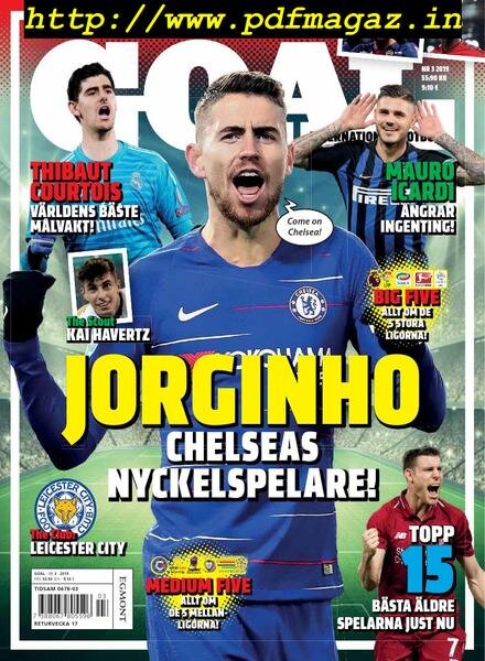 Goal – mars 2019 Cover