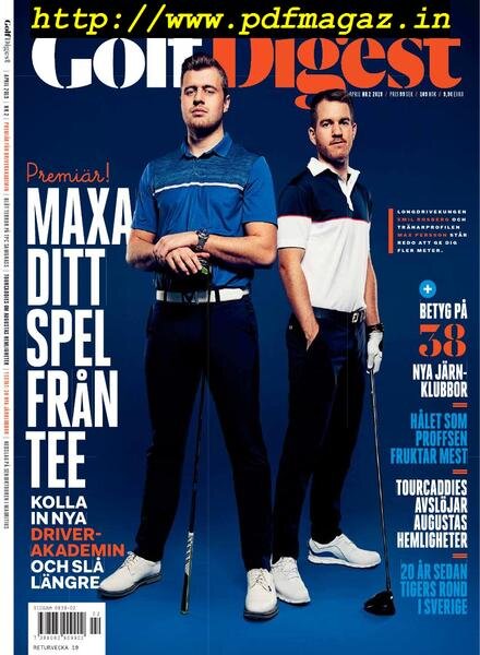 Golf Digest Sverige – maj 2019 Cover