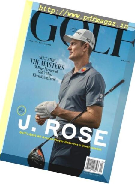 Golf Magazine USA – April 2019 Cover