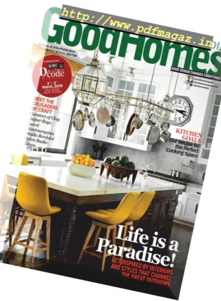 GoodHomes India – March 2019 Cover