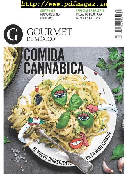 Gourmet de Mexico – abril 2019 Cover