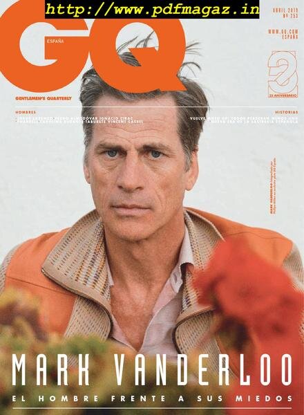 GQ Espana – abril 2019 Cover