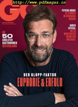 GQ Germany – Mai 2019