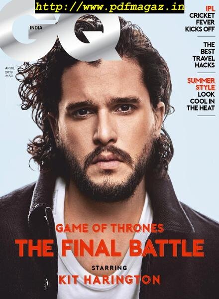 GQ India – April 2019 Cover