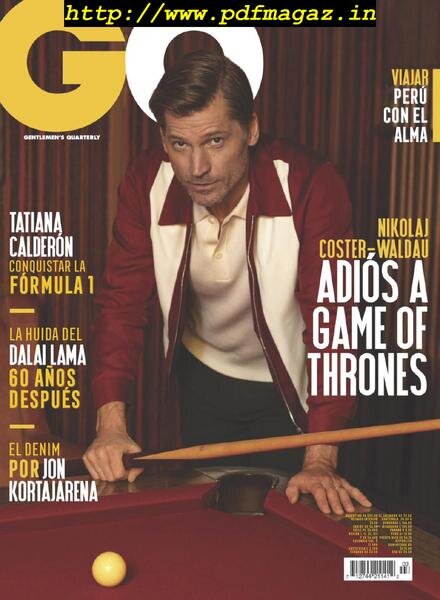 GQ Latinoamerica – abril 2019 Cover
